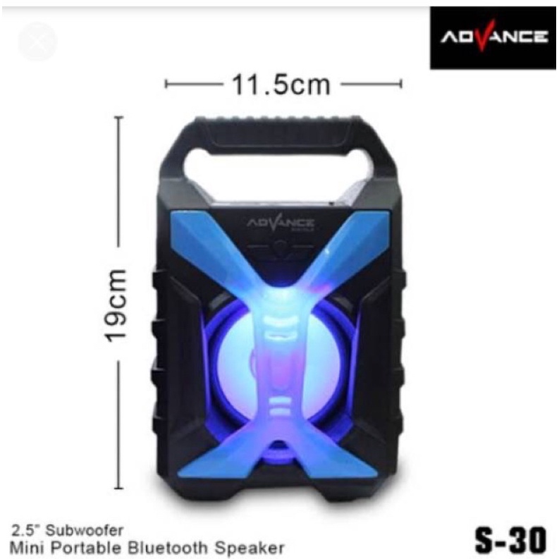 Speaker  bluetooth music box advance s 30