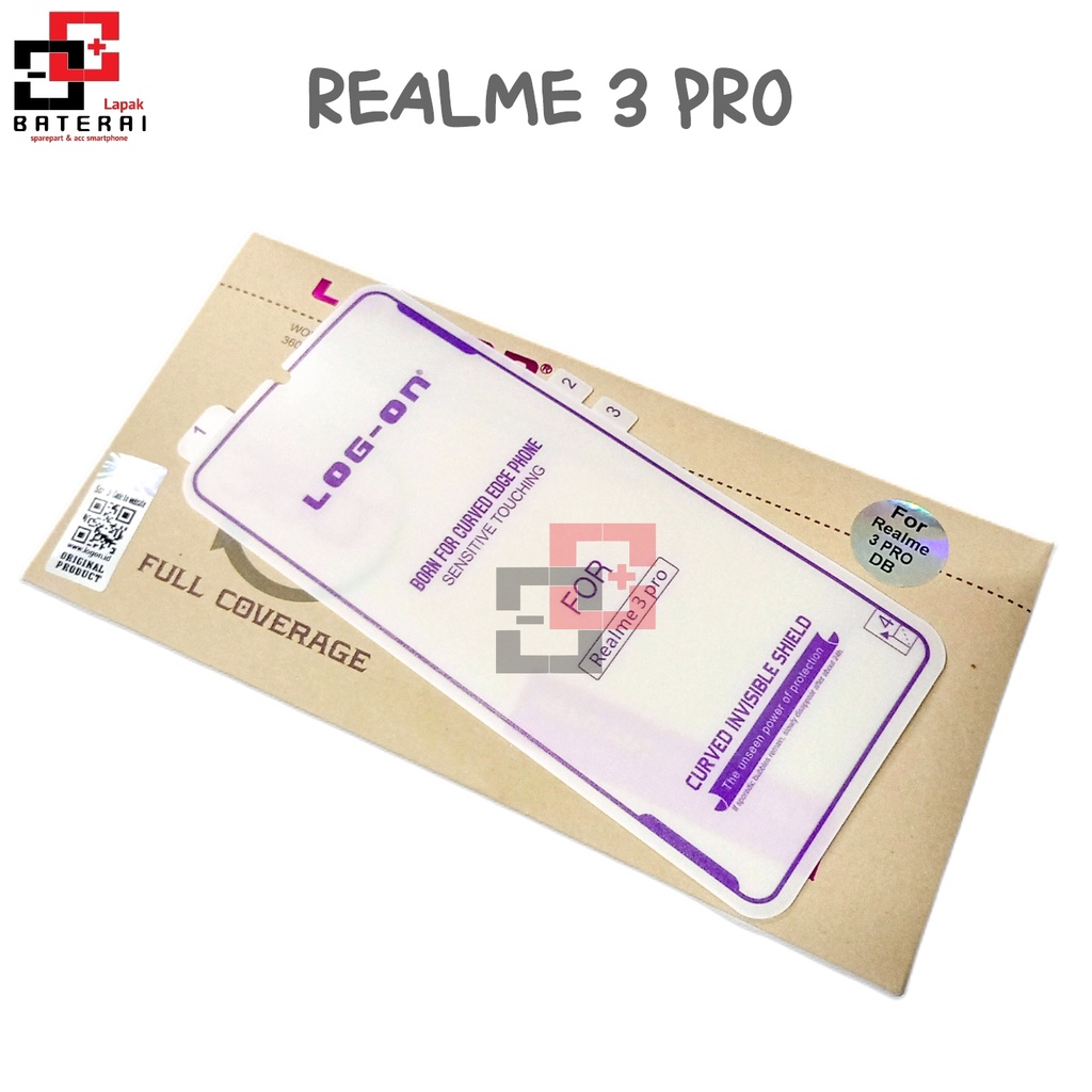 LOG - ON Anti Gores REALME 3 PRO - hydrogel antishock