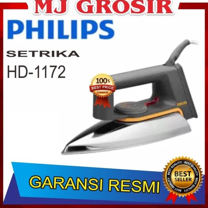PROMO SETRIKA PHILIPS HD 1172 HD1172 TEFLON CLASSIC DRY IRON