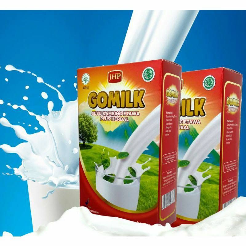 SUSU KAMBING GOMILK ORIGINAL 100% - BELI 5 FREE EMAS