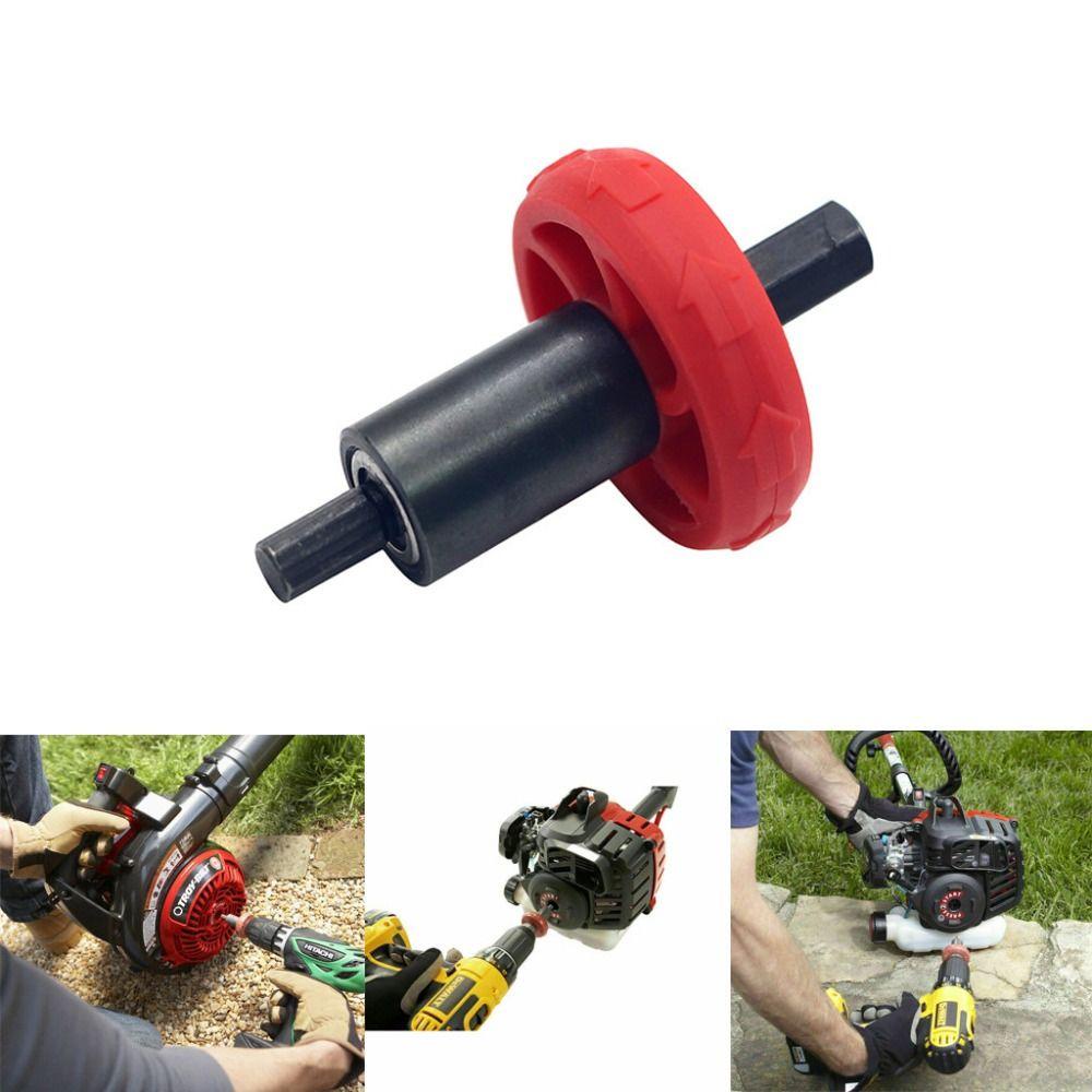 Lanfy Electric Start Drill Bit Easy Praktis Blower Daun Cultivator Awet Untuk String Trimmer Mesin Motor Starter