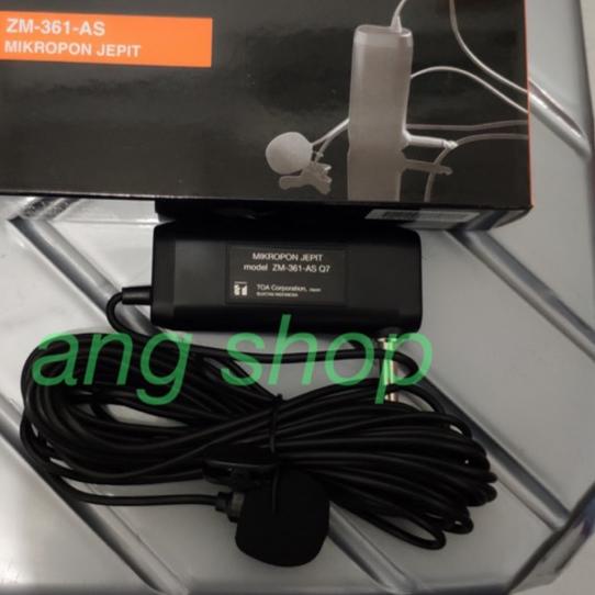 TOA ZM-361 Mic Jepit ZM361 ZM 361 Microphone Ori / Original