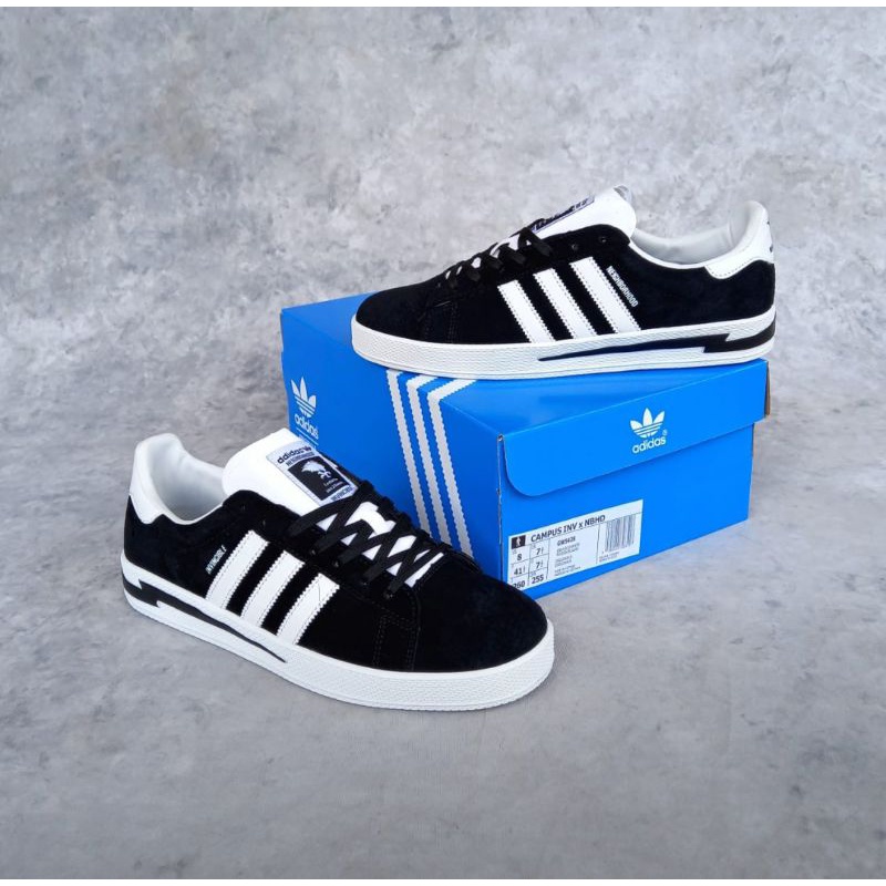 ADIDAS CAMPUS INVICIBLE NEIGHBORHOOD BLACK WHITE