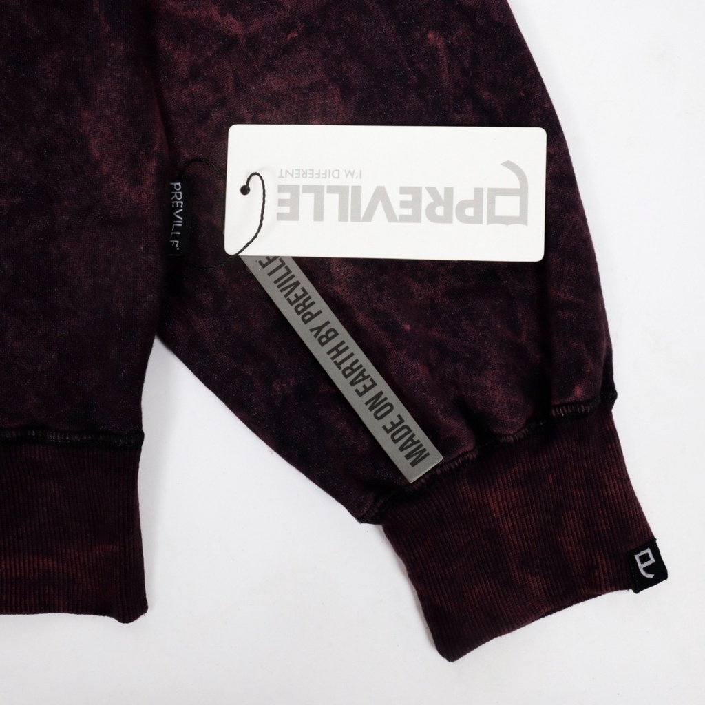 Sweater Crewneck Pria Wanita PREVILLE SANDWASH HUMAN DIGNITY Good Brand Quality