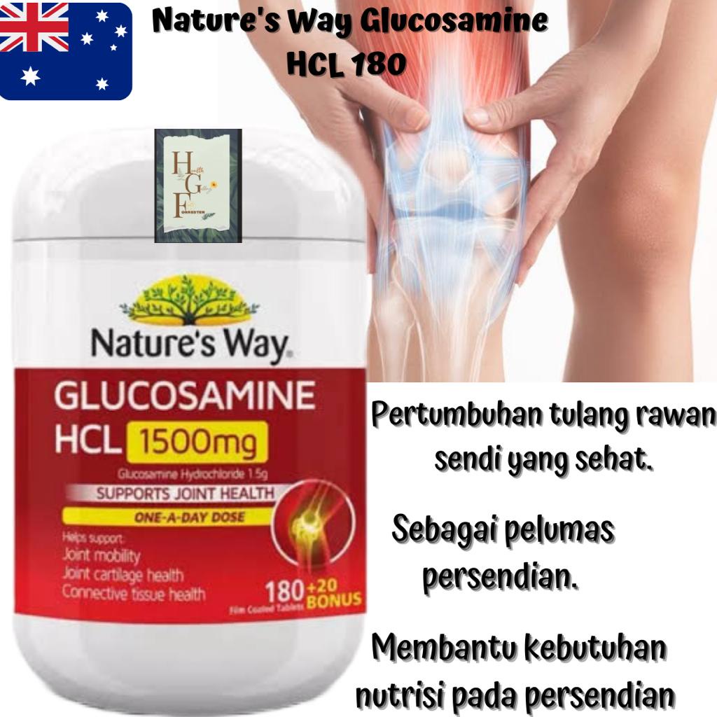 Nature's way glucosamine HCL 1500mg
