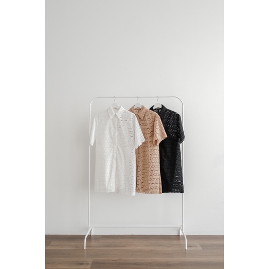 KOOZEE - JO EYELET DRESS - DRESS WANITA