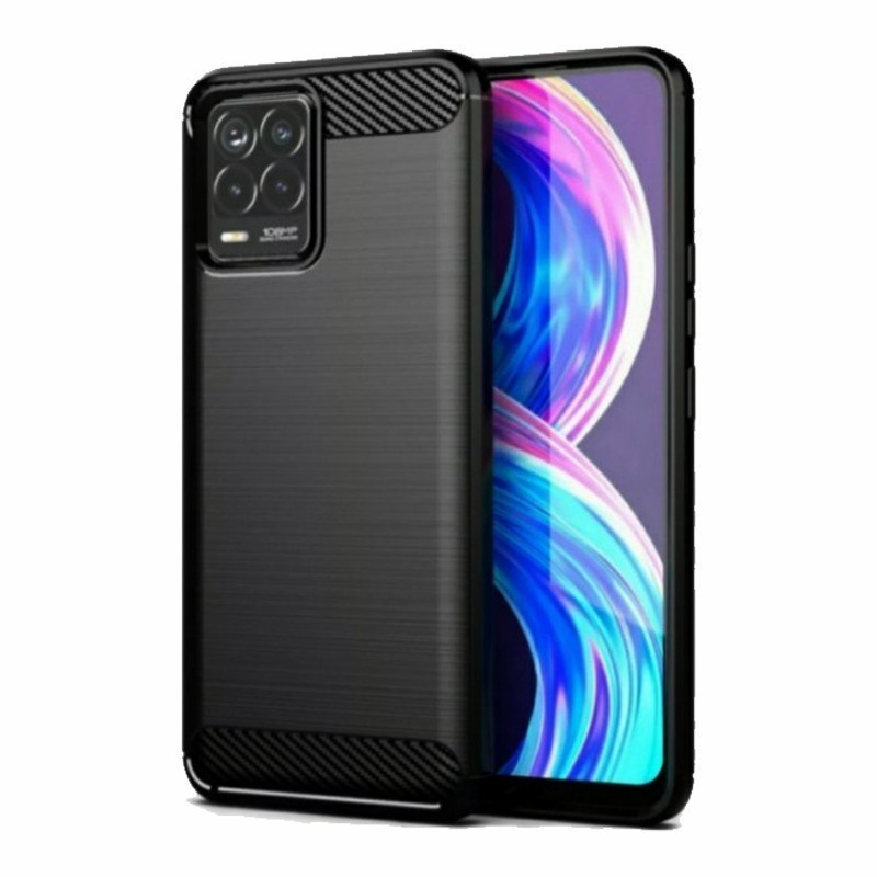 CASE SLIM FIT CARBON IPAKY REALME 8i SOFTCASE - GA