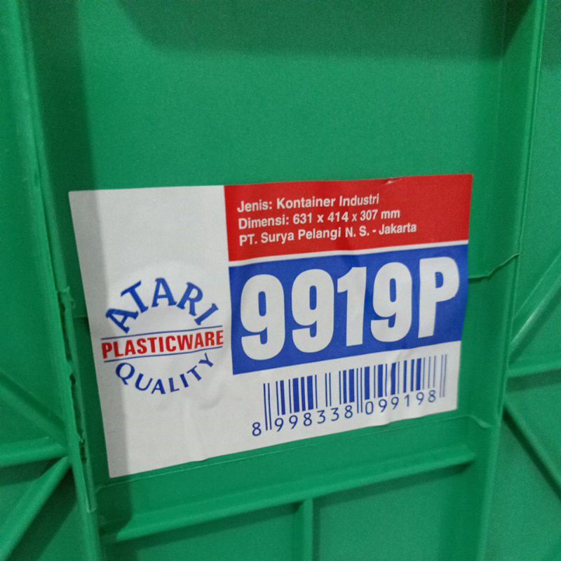 Atari Container Box Industri 9919