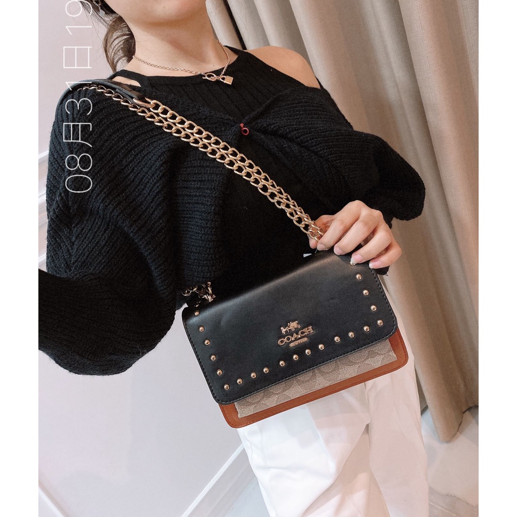 TAS SELEMPANG C*OCH KLARE CROSBODDY KODE SC3 + FREE BOX