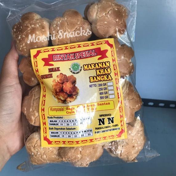 

READY ✅Kue Rintak Cap NN 500gr Asli Bangka / Kue Bangkit Sagu Tradisional / Kue Sagu|KD3