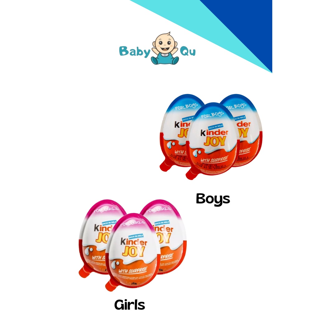 

Kinder Joy Coklat Milk 20gr Boy & girls/Azzamode