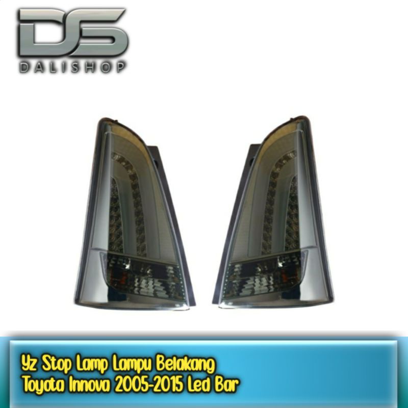 Yz Stoplamp Lampu Belakang Toyota Innova 2005 - 2015 Led Bar