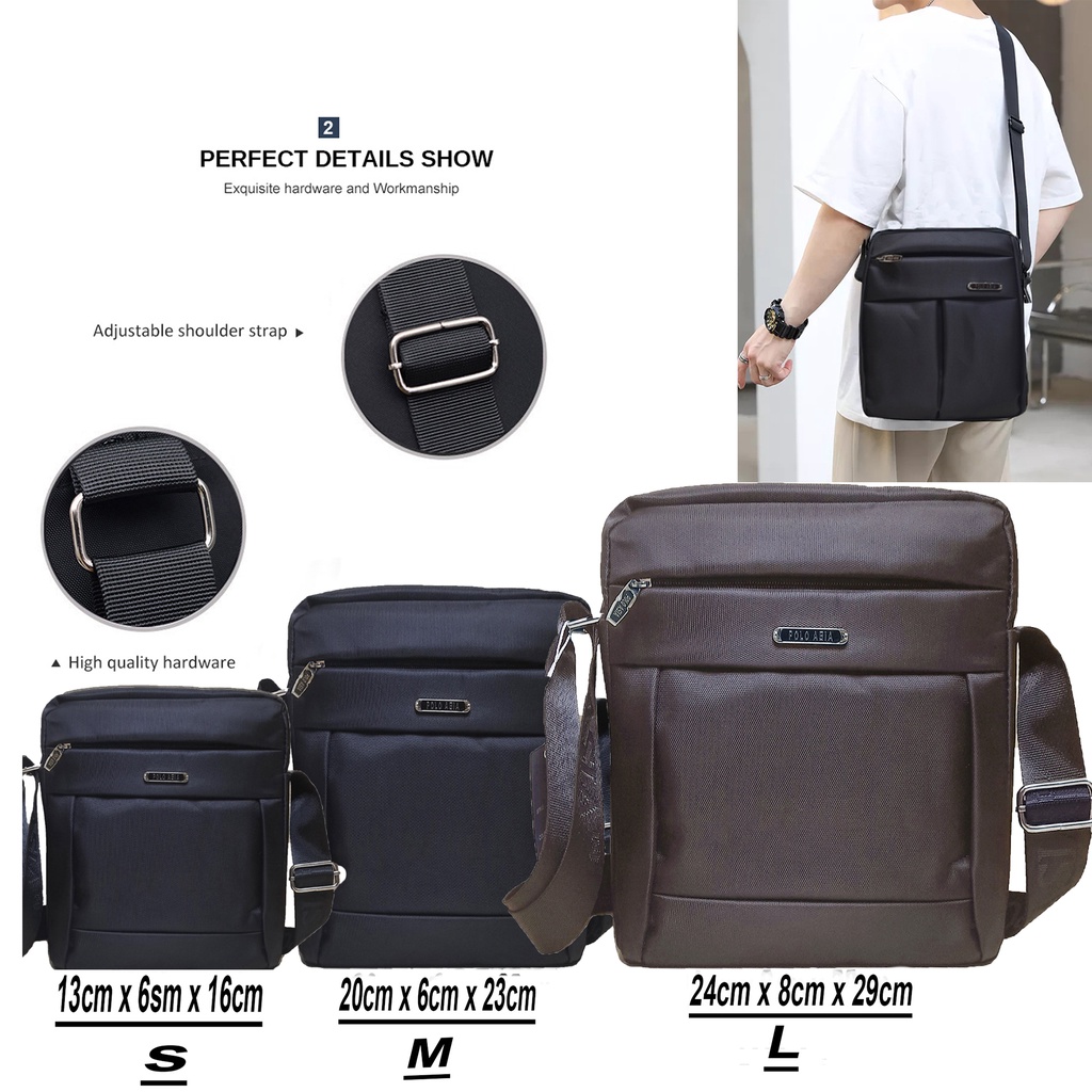 Tas Selempang Pria Polo Asia Import  Import E-004, E005 Slingbag