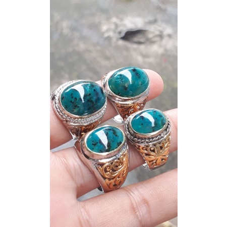 cincin bacan palamea/palamea kristal/bacan doko/rough bacan doko/borongan cincin bacan