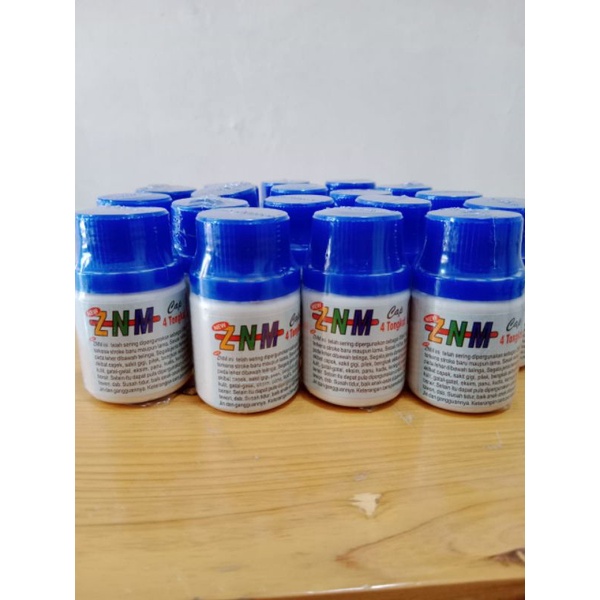 Minyak ZNM ( 50 ML ) Cap 4 Tongkat | Minyak Herbal | ZNM HABIB | ORIGINAL