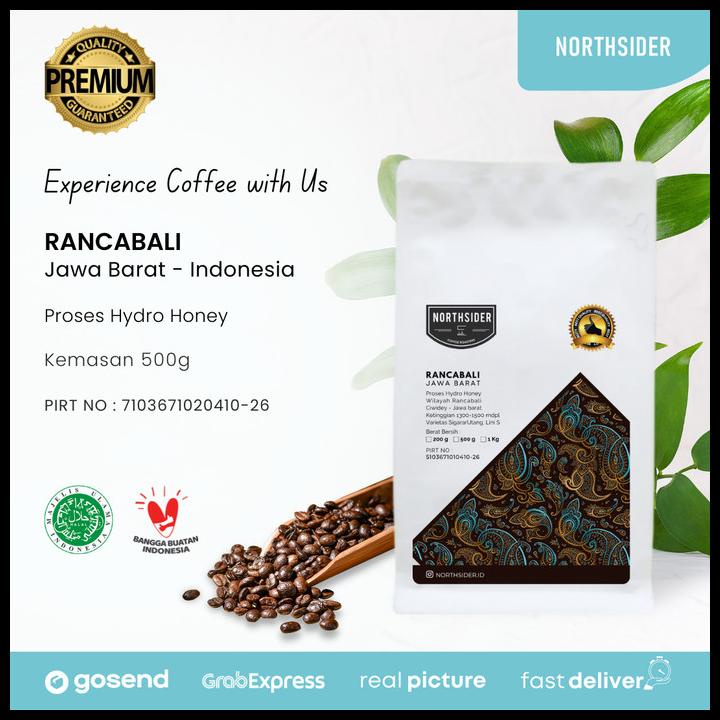 

Biji Kopi Arabika Rancabali Hydro Honey - 500Gr Northsider Coffee