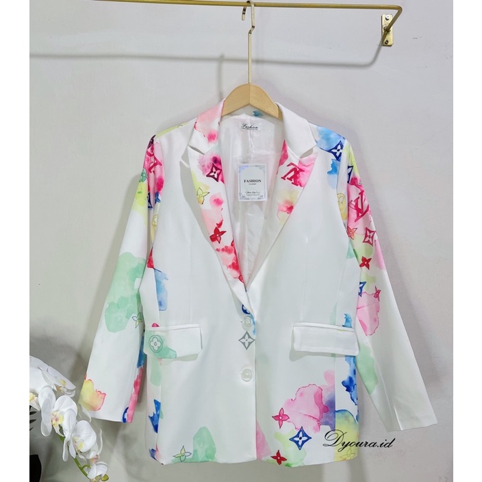 Blazer wanita / blezer wanita / blazer / blezer / blazer import wanita / jaket blezer wanita / READY Blazer GC / blezer import GC / BLAZER FULL COLOUR