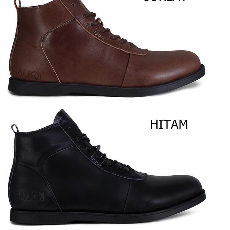 NEW ARRIVAL  2.2 sepatu pria kulit asli original leaher sauqi sperry coklat dan hitam [KODE 686]