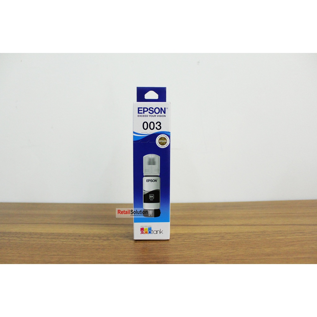 Tinta EPSON 003 Black - Tinta Printer Hitam L1110 L3110 L3150 L5190