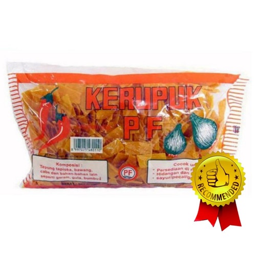 

Kerupuk PF Asli Medan / Rasa Pedas 500 gr / Halal