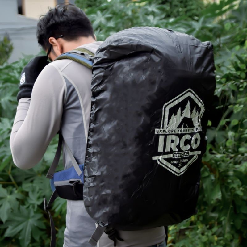 Tas Ransel Gunung Carrier 50 Liter Backpack Ultralight Outdoor Irco Ambalika Navy