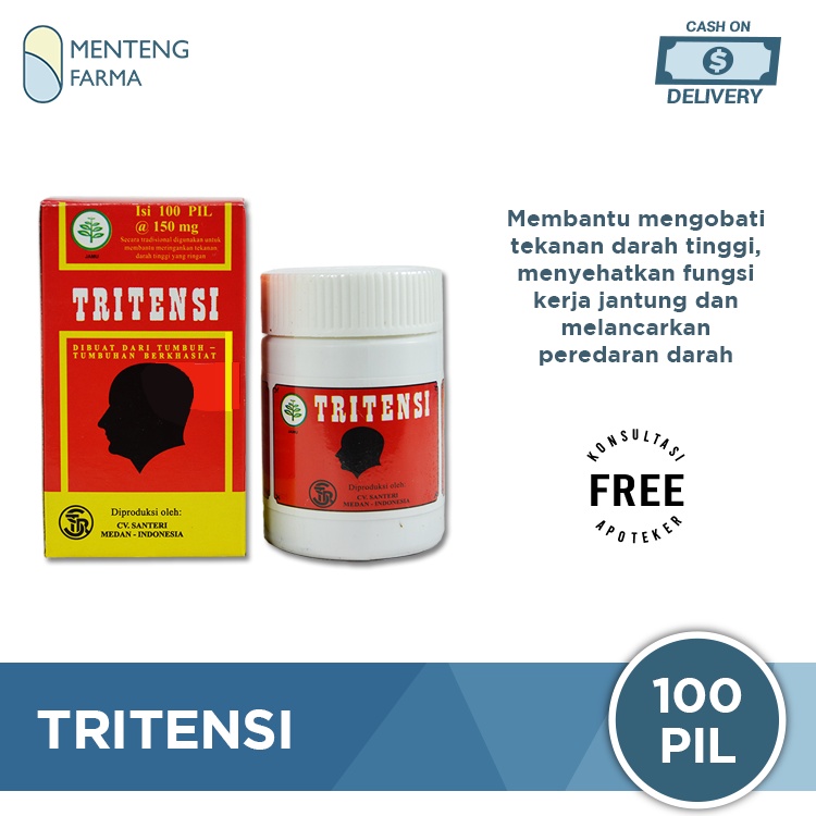 Tritensi - Obat Herbal Penurun Tekanan Darah Tinggi / Hipertensi