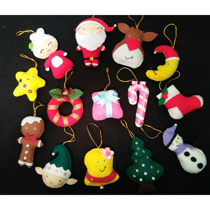 HIASAN POHON NATAL 1 SET 14 PCS