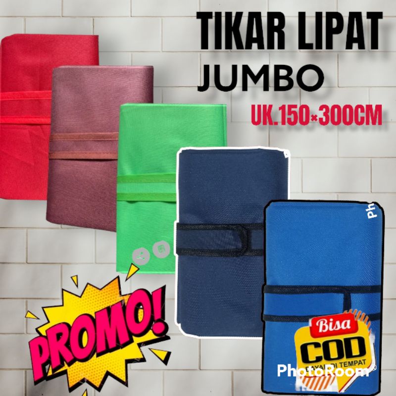 TIKAR LIPAT JUMBO 150×300 TIKAR PIKNIK KARPET TAMASYA PORTABLE