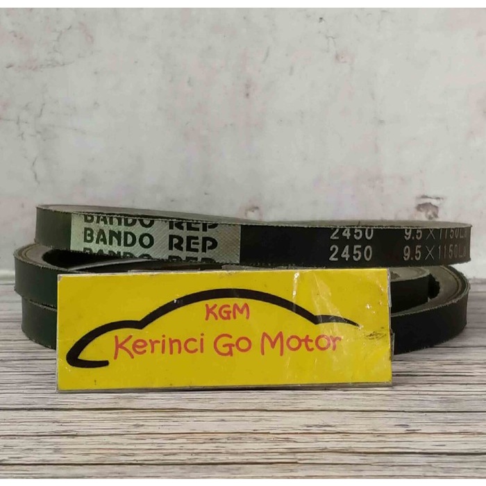 BANDO VAN BELT REP-2450 V BELT TALI KIPAS REP2450 FAN BELT BENANG