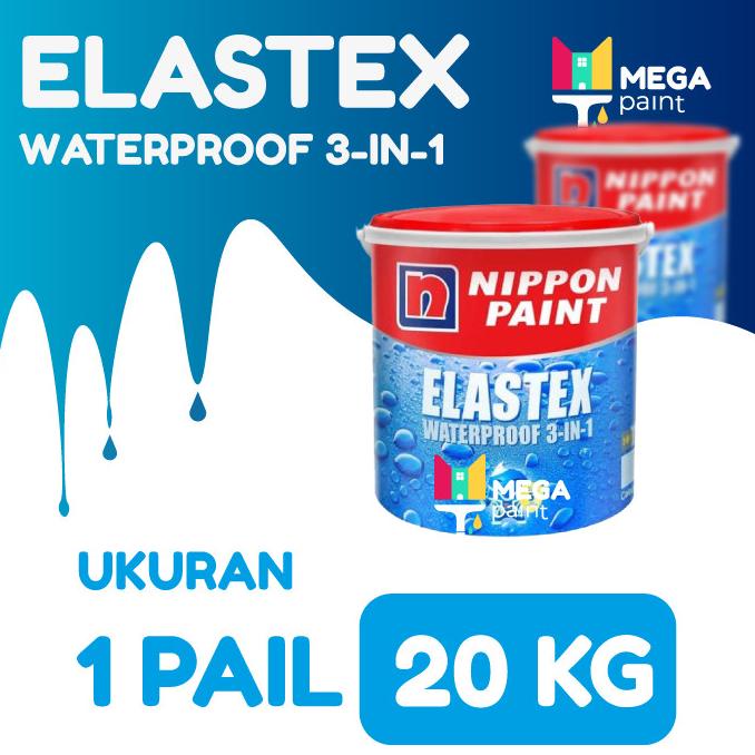 CAT ELASTEX WATERPROOF 20 KG NIPPON PAINT READY MIX