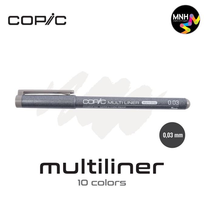 

BIG SALE COPIC MULTILINER WARM GRAY BERKUALITAS