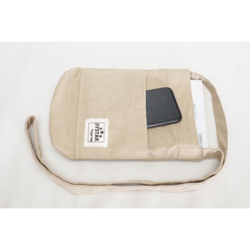 MINI CANVAS BAG - Tas selempang kanvas / Sling Bag canvas