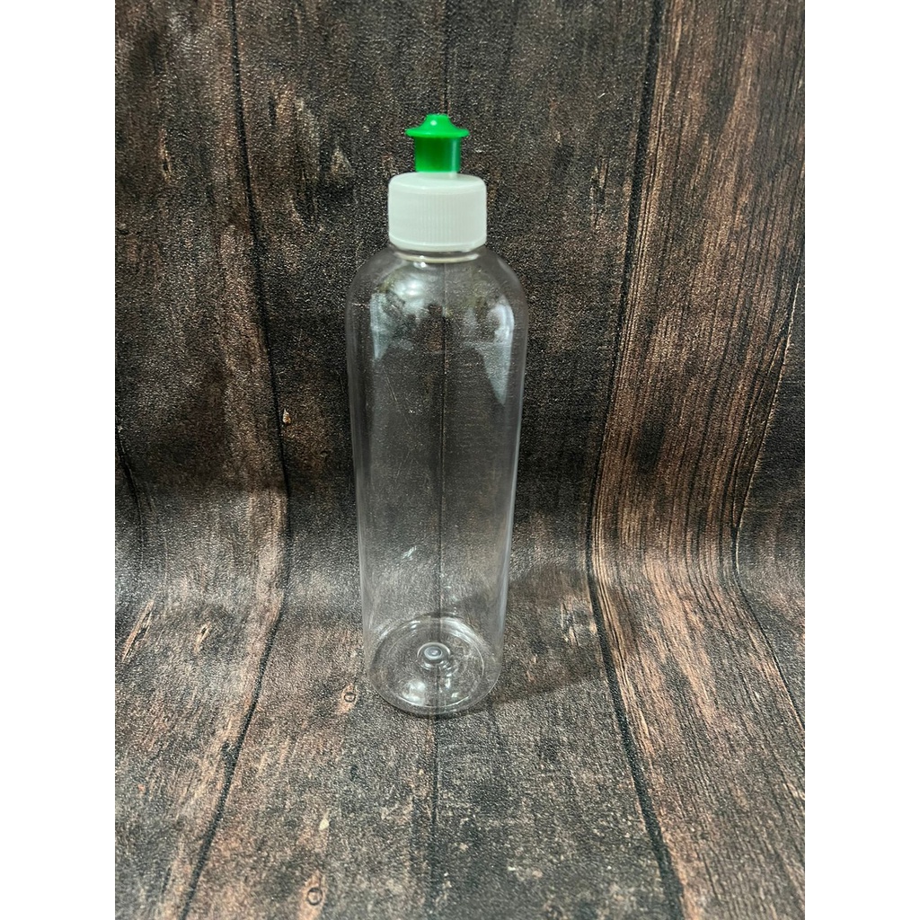 botol clear 500ml / 500 ml - POPIT (PULLTOP)