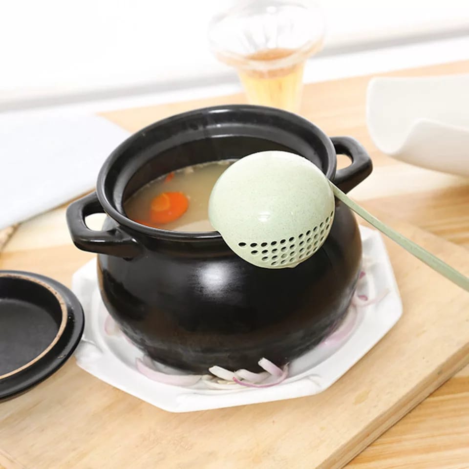 Osakashop - Centong Sop 2 in 1 / Centong Kuah Sop Sayur Saringan / Sendok Kuah Sop