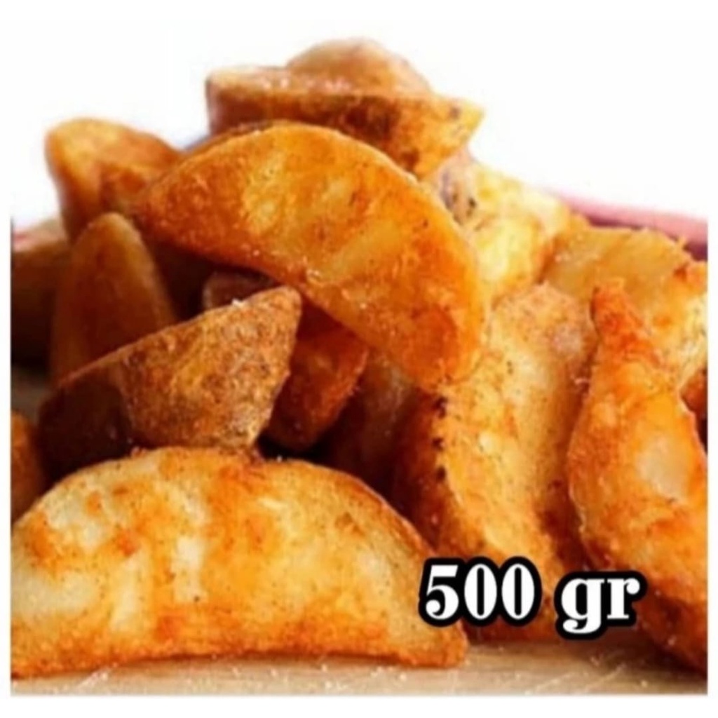 

Kentang Goreng Wedges Seasoned 2.5kg