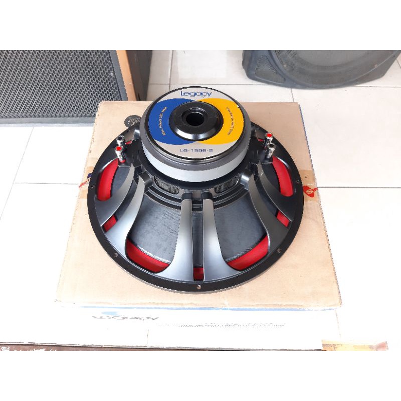 Speaker Subwoofer 15" 15 inch Legacy 1596 2 Double Coil