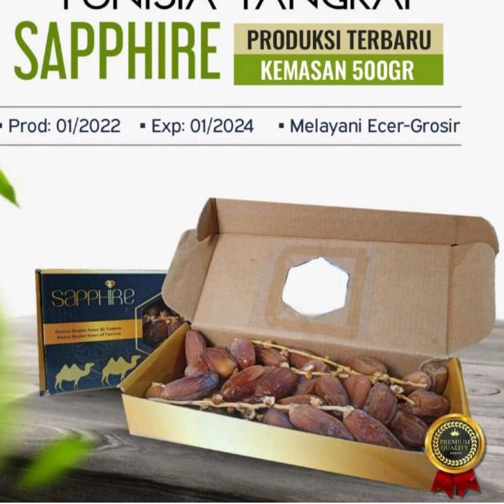 

Terlaris Kurma Saphire Tunisia Tangkai 500 Gr √ Kurma Tangkai Original buruan