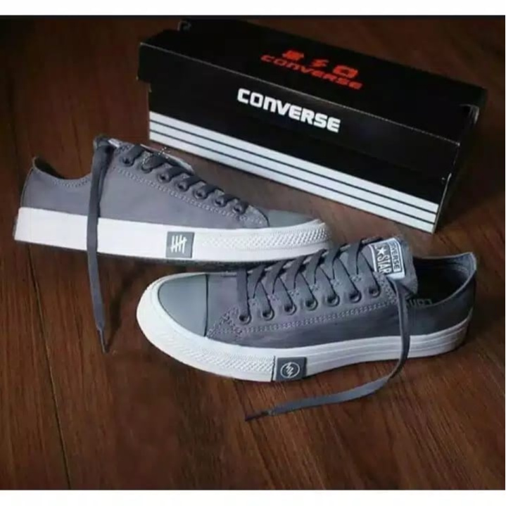 (BISA COD) SEPATU PRIA CASUAL CONVERSE ALLSTAR UNDEFEATED CT 2 CALLUGA PETIR