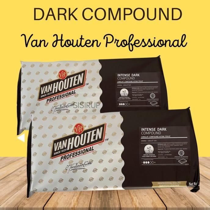 

[COD] Vanhouten dark compound 1 kg / Dark Chocolate Van Houten [COD]