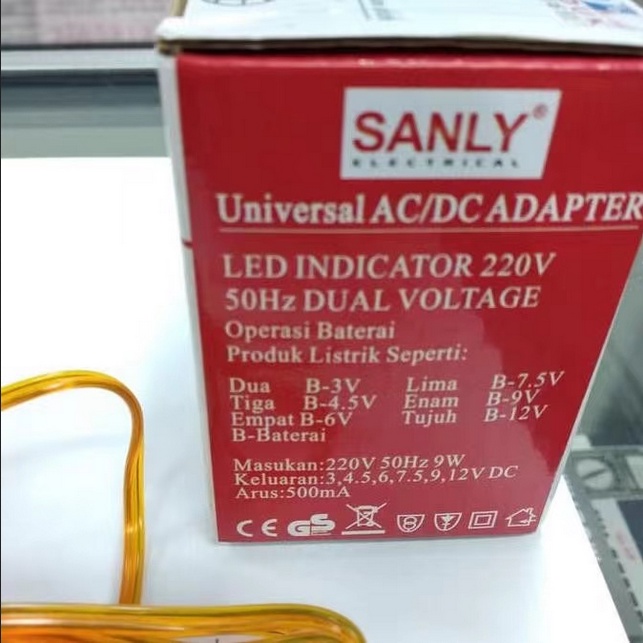 UNIVERSAL AC/DC ADAPTOR SANLY SY-500