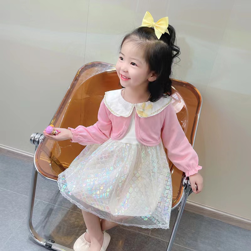 【Baru Datang!!!】(0-6 Tahun )QZ-112 Dress Anak Cewek Elegan premium TERMURAH