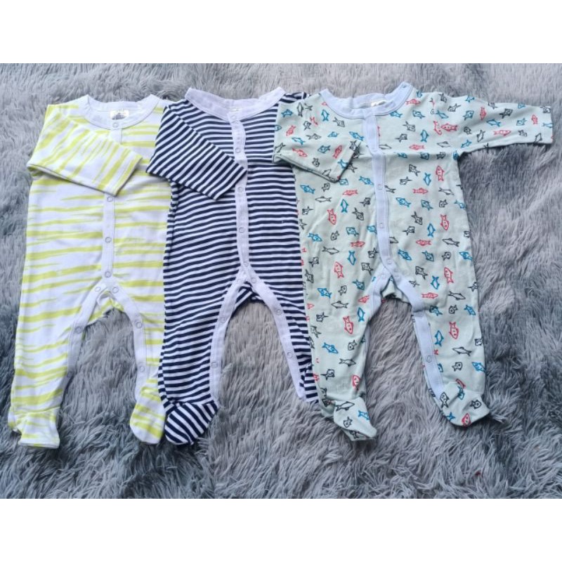 SLEEPSUIT BABY / ROMPER BAYI LUCU BANYAK MOTIF