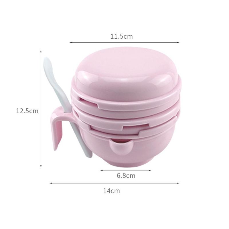 10 Pcs Baby Food Maker Alat Pengolah Penghalus Pembuat MPASI