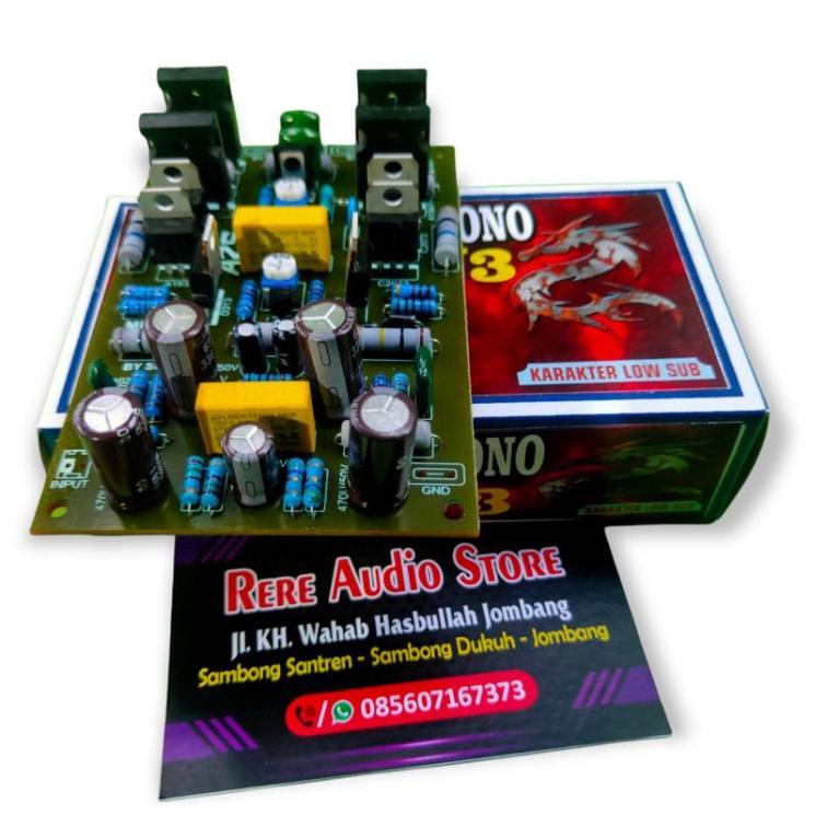 Serba Murah Kit Driver MCRD V3 Power Amplifier Mono Low Sub terbaik ZGKirim Sekarang V ♪ `