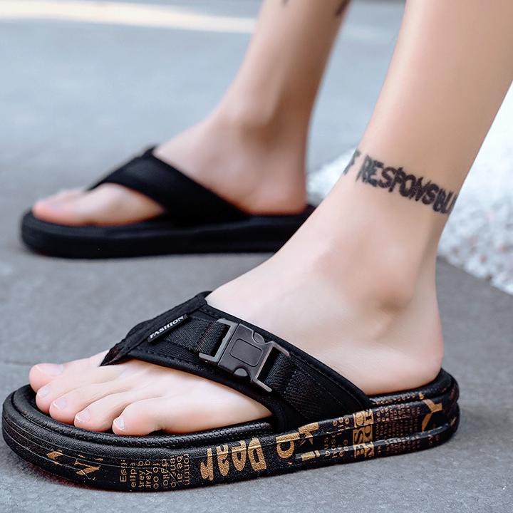 Harga Termurah [COD + Kirim Hari ini ] Sendal Pria Sol karet anti slip Sandal Pria Sandal Pria Kekin