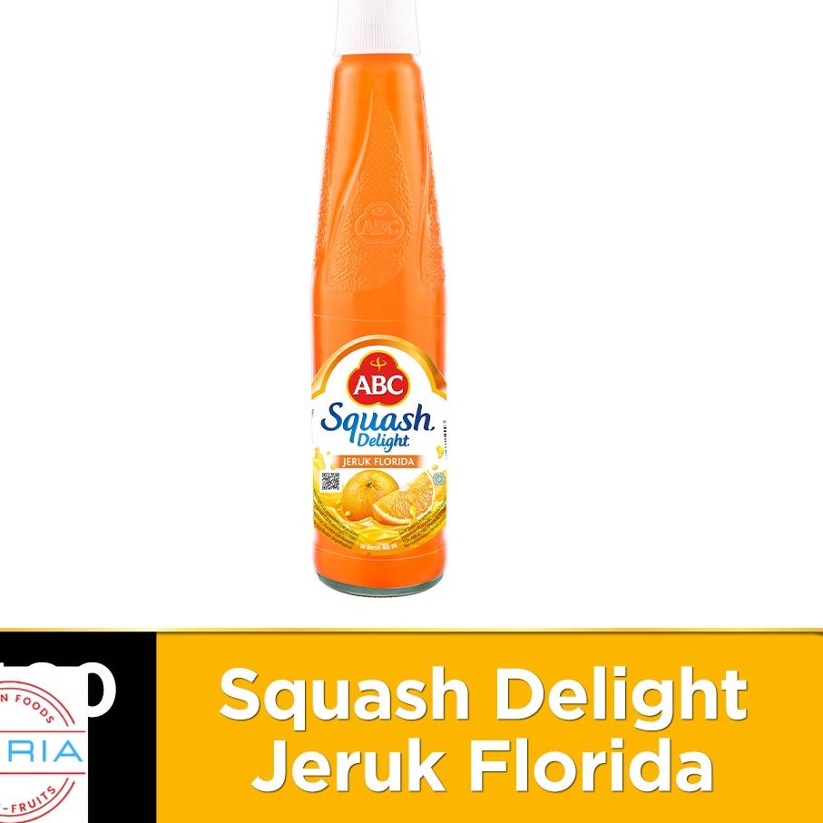 

Subsidi--ABC Sirup Squash Delight Jeruk Florida 460 mL / Minuman Segar / Campur Air