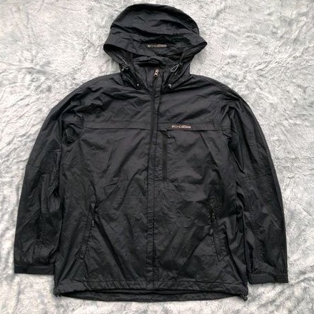 Jaket Outdoor Echoroba Black Size XL Second Original