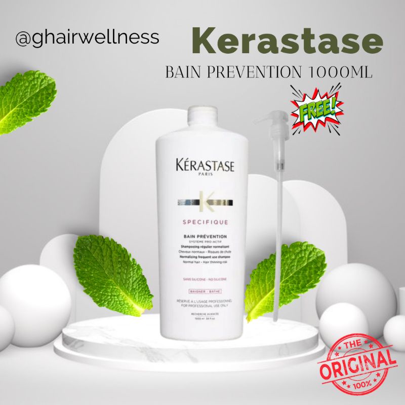 Jual Kerastase Bain Prevention 1000 ML [ Shampoo rambut rontok