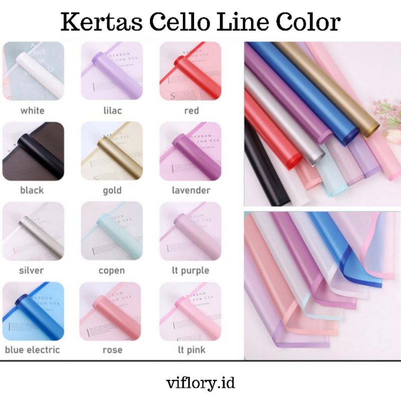 

Kertas Buket Cellophane Line Color [WAJIB TAMBAHKAN DUS]