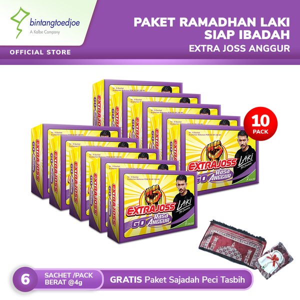 

Extra Joss Laki Anggur 10 Pack (60 Sachet)